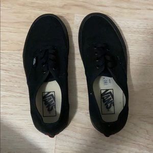 All black vans